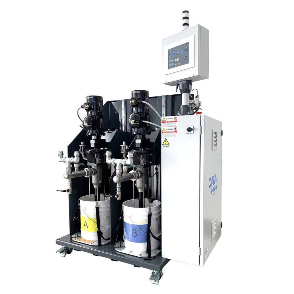Double electric follower plate pump PPE2K