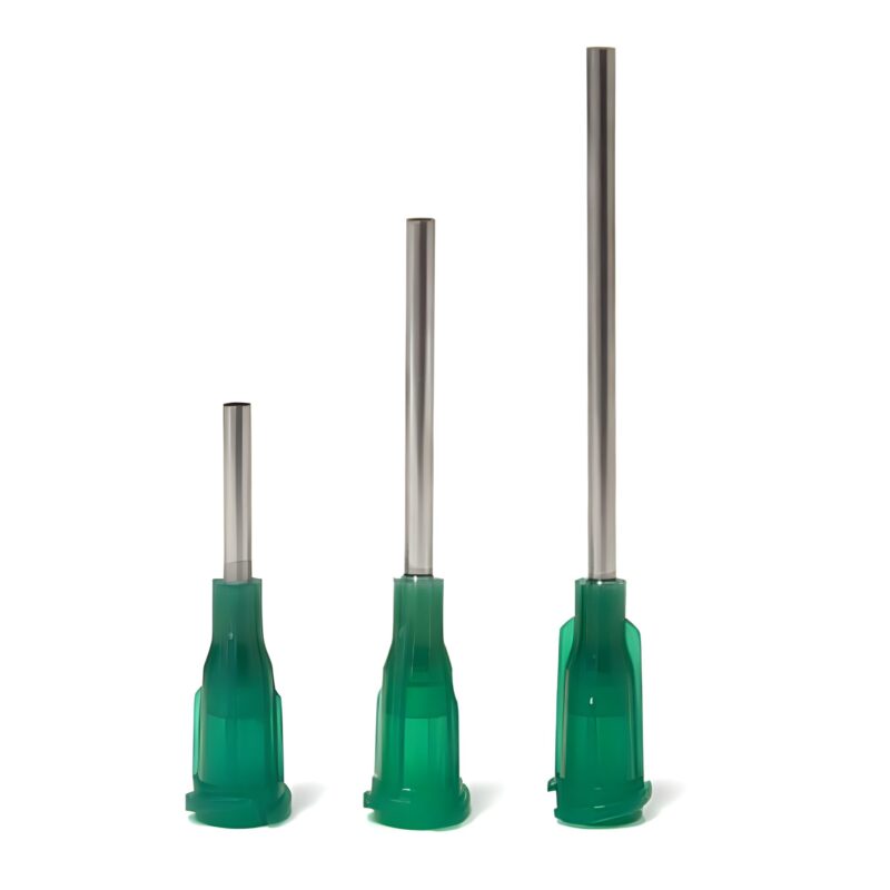 Dysze - igły dozujące z kaniulą ze stali nierdzewnej TE