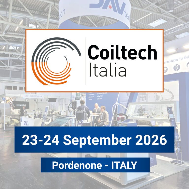 Coiltech Italy 2026 – event at Pordenone Fiere